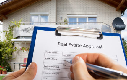 Image of home appraisal form